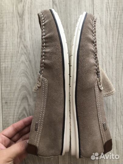 Мокасины из натуральной замши