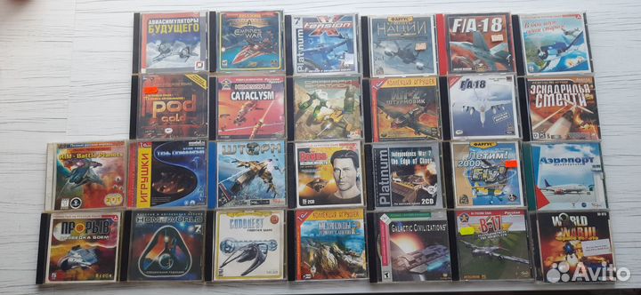 Игры для пк на дисках и другое