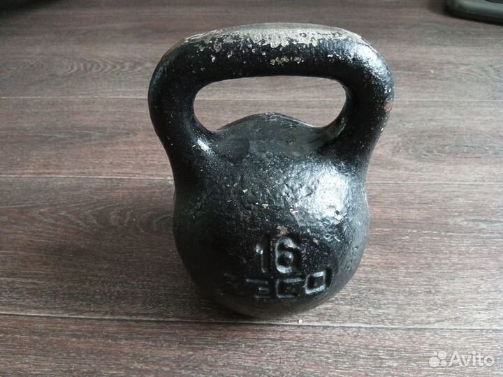 Гиря чугунная 16 кг