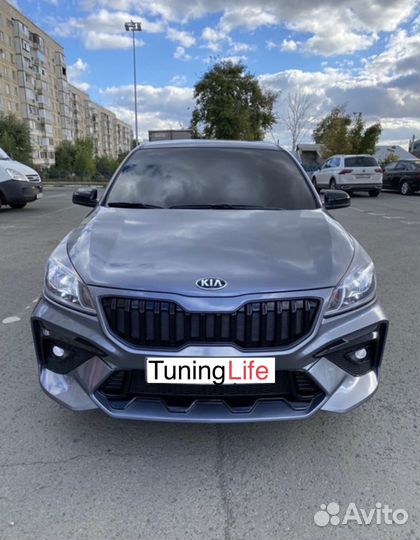 Передний бампер Yurol Rotor Kia Rio 4