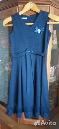 Школьная форма для девочки синяя