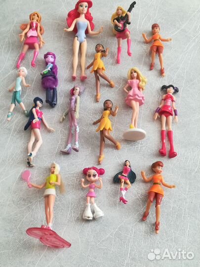 Киндер-сюрпризы, мебель кукольная