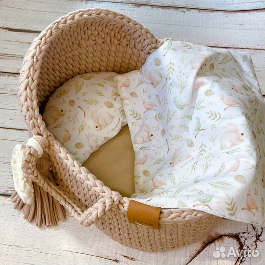 Люлька для кукол 30 см в наличии