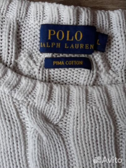 Свитер женский Ralph Lauren p.L хлопок