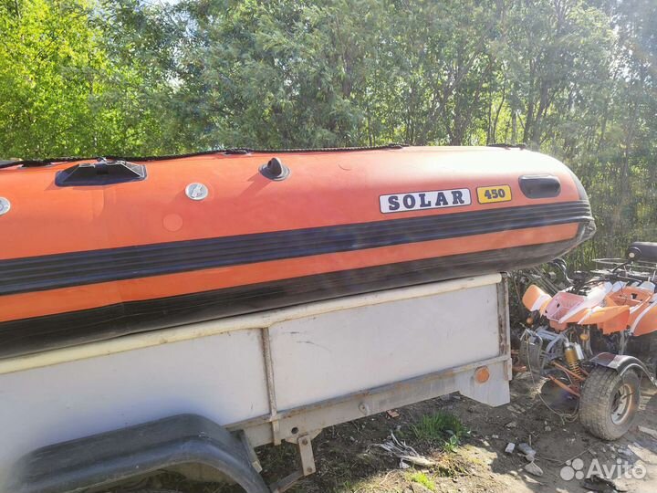 Водометный комп.лодка Солар JET 450 и ямаха 40