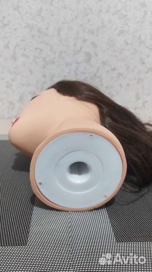 Голова-маникен учебная для парикмахеров новая