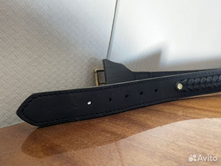 Ошейник класса люкс кожа Gripalle 40 мм