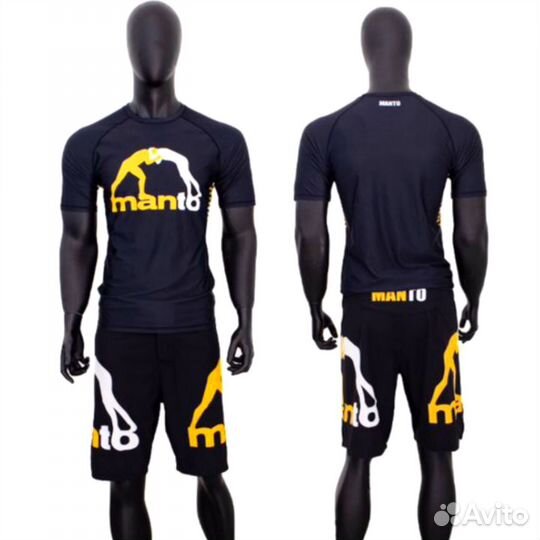 Рашгард шорты тренировочная форма Manto