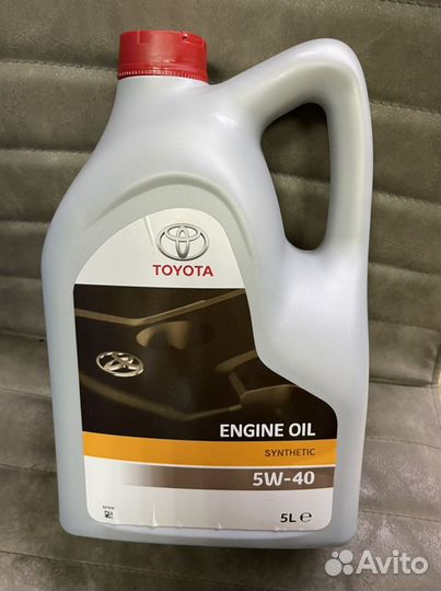 Масло toyota 5w40