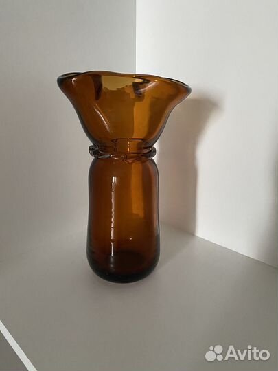 Ваза цветное стекло СССР