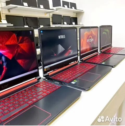 Игровые ноутбуки Radeon GTX RTX i5 i7 + SSD