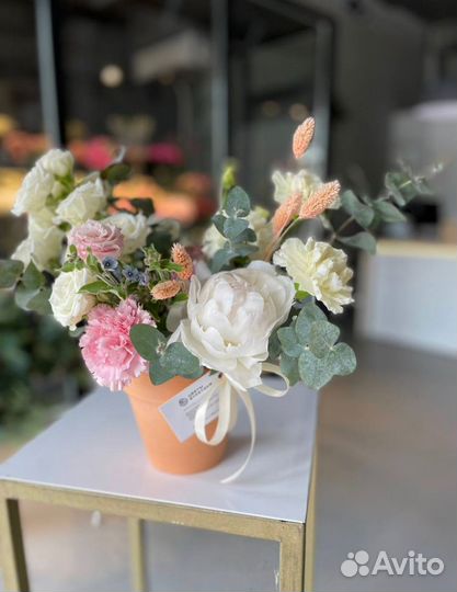 Композиция в кашпо