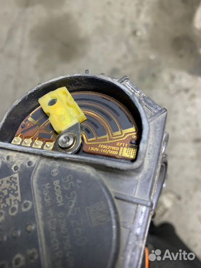 Заслонка дроссельная Opel Astra J P10 A16LET 2014