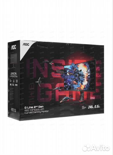 Изогнутый монитор aoc 27 240 Гц