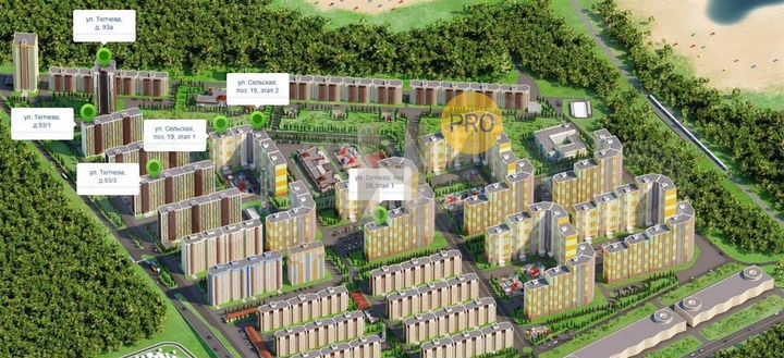 Квартира-студия, 37,1 м², 8/18 эт.