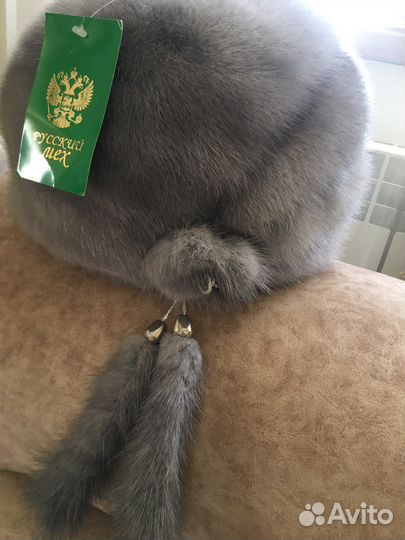 Шапка норковая женская