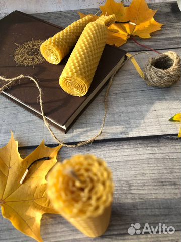 Свечи программные из вощины