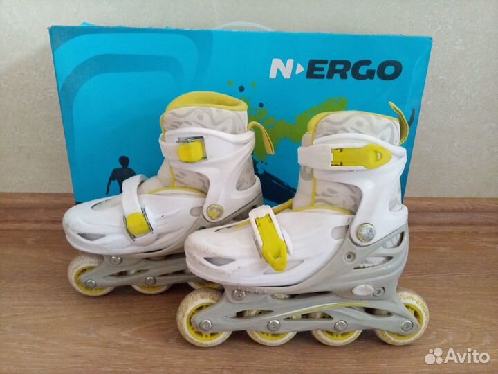 Детские раздвижные роликовые коньки (30-33)