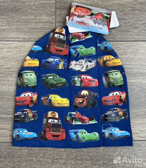 Шапка для мальчика 48-50,52-54 Тачки Новая