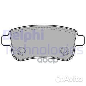 Колодки тормозные дисковые зад LP2153 Delphi