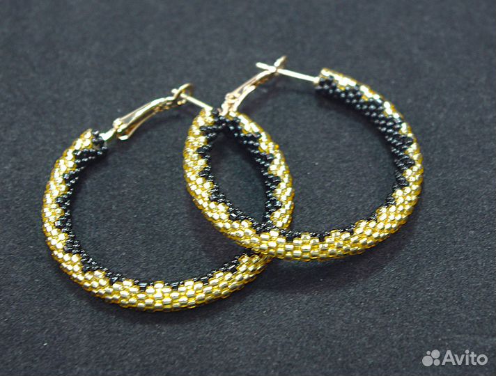 Серьги Конго нарядные