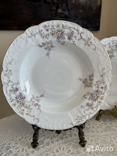 Антикварный столовый сервиз