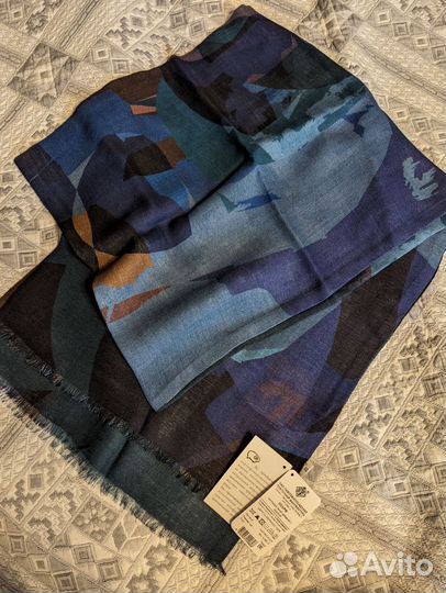 Шарф мужской шерстяной