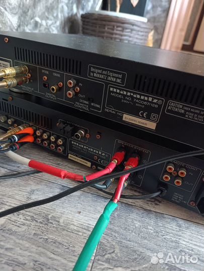 Усилитель звука и cd проигрыватель marantz
