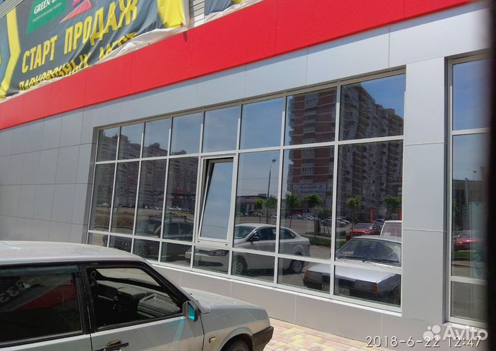 Алюминиевые окна под ключ