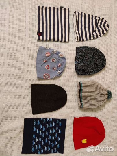 Шапки для мальчика 52 54