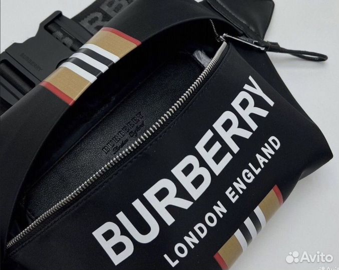 Мужская поясная сумка Burberry нейлон