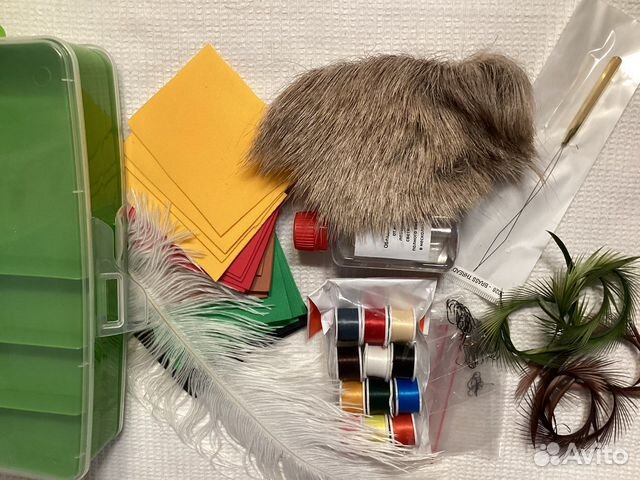 Наборы материалов для вязания мушек