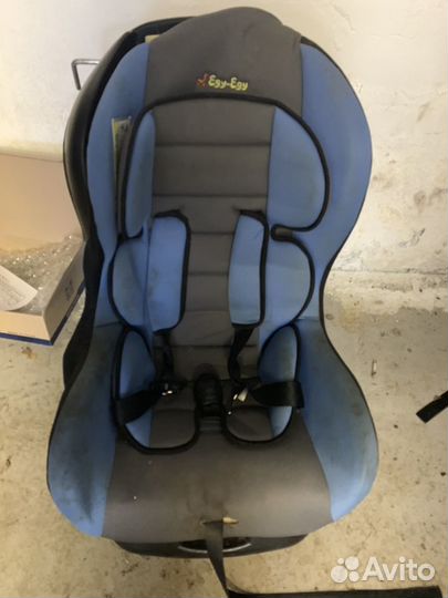 Автомобильное детское кресло синее до 13 кг