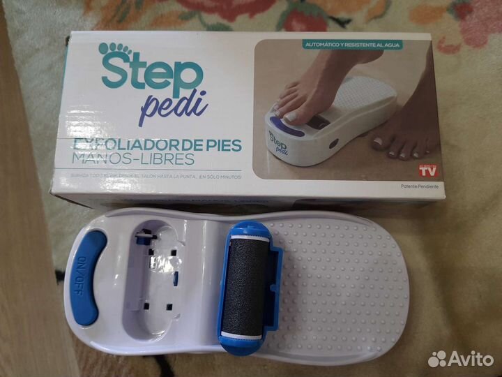 Новая Step pedi электрич. пилка для ног