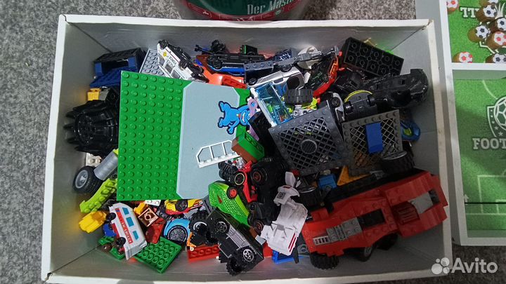 Лего,машинки хот вилс, футбол