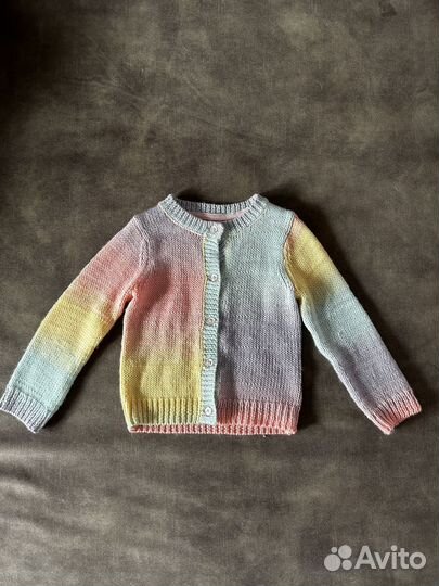 Кофта кардиган для девочки Mothercare 92