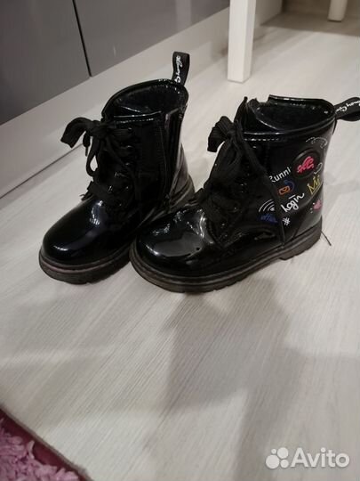 Ботинки демисезонные для девочки 26 размер