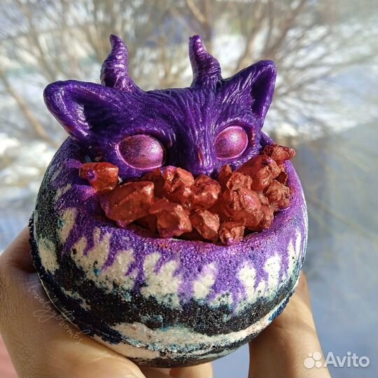 Бомбочки для ванны ручной работы (Бомба-чаша)