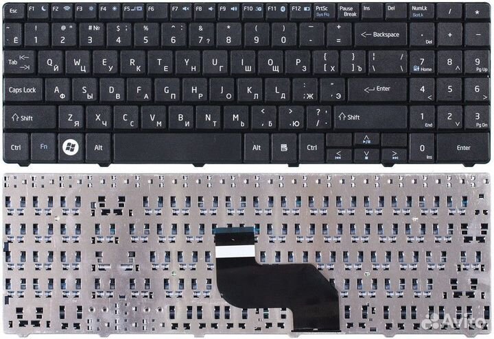 Клавиатура для ноутбука MSI, DNS