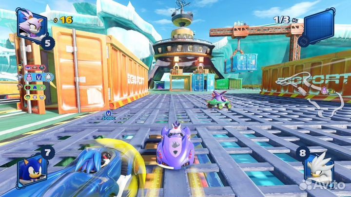 PS4 Team Sonic Racing Новый