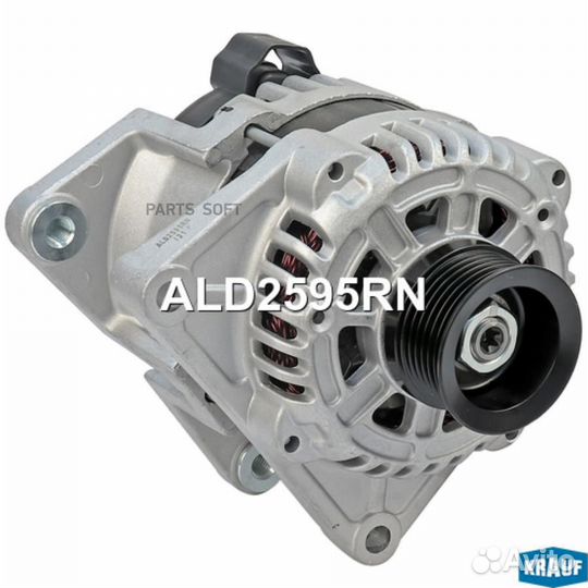 Krauf ALD2595RN Генератор (100А) Krauf ALD2595RN chevrolet Cruze 1,6 A16XER 01,2009- chevrolet Cruze