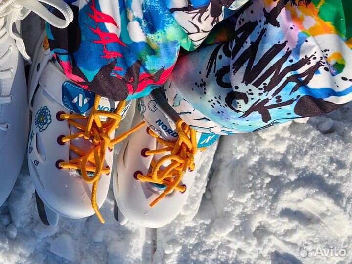 Коньки детские раздвижные 27-30