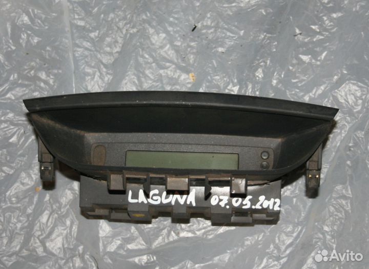 Renault Laguna 2012г монитор 8200290542B Лагуна