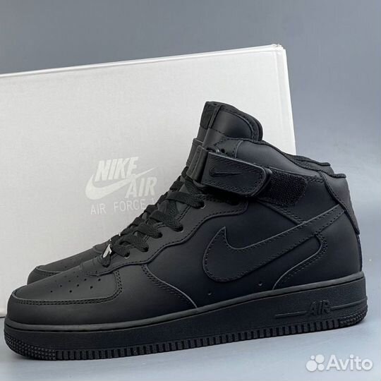 Стильные Nike Air Force 1 с мехом