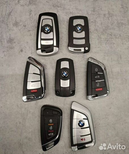 Ключи зажигания BMW F/E/X серии и др