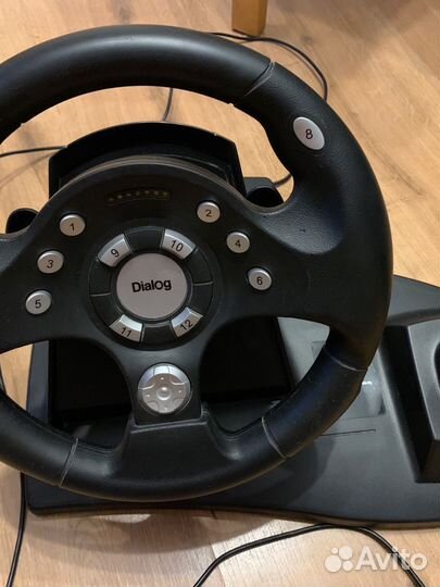 Игровой руль Dialog GW-11VR