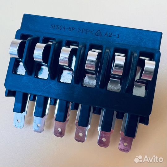 Клеммы (набор из 3шт) Б/У для беспроводного вертикального пылесоса Doffler VVC744 RT