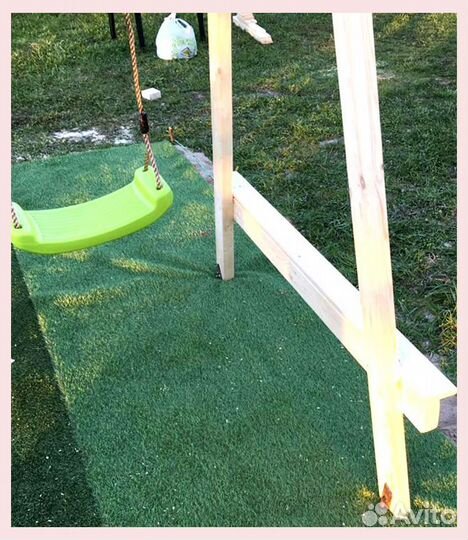 Детская площадка шлифована