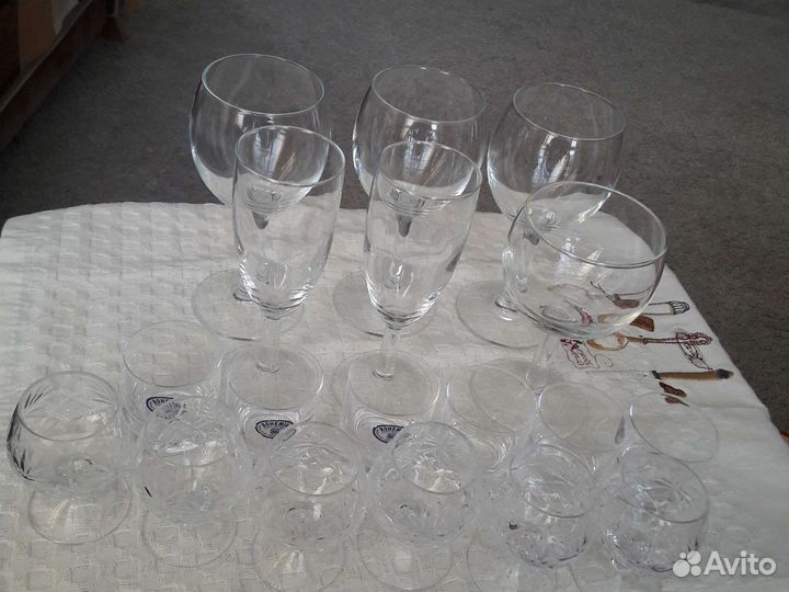 Стопки,бокалы,фужеры