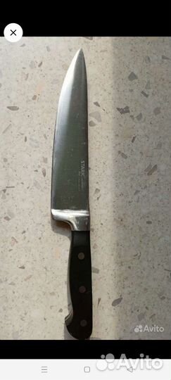 Нож Скалка деревянная